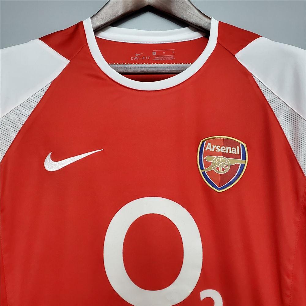 Arsenal 2002-03 Home Retro Football Jersey(Pre-book)