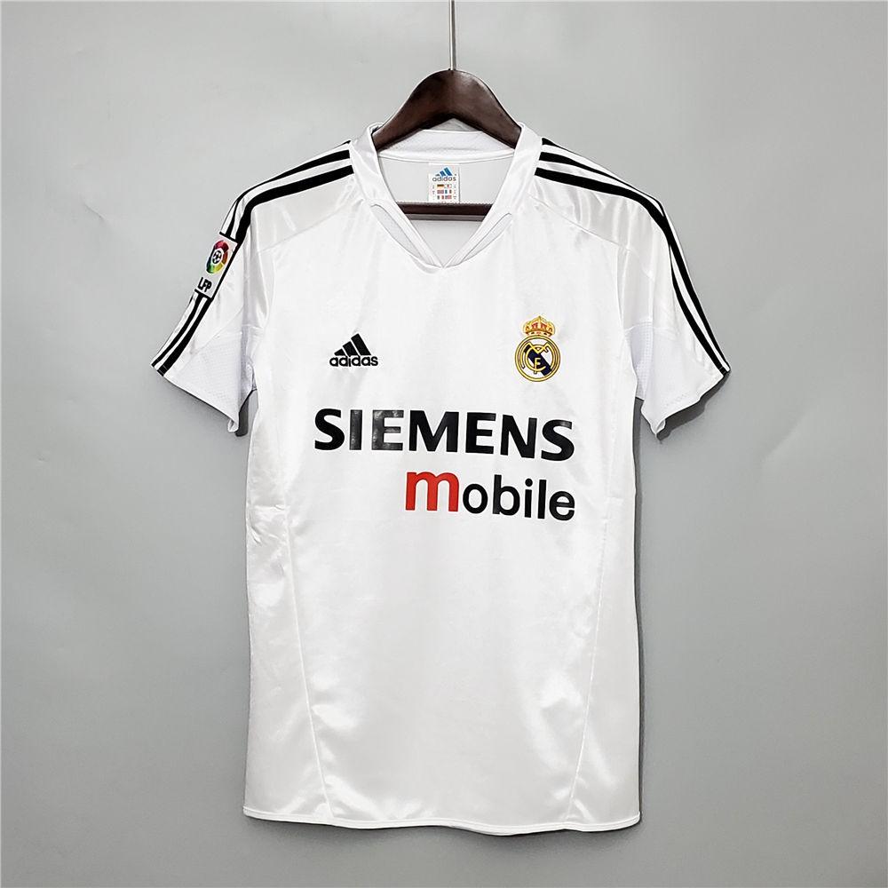 Real Madrid 2004-05 Home Retro Football Jersey(Pre-book)