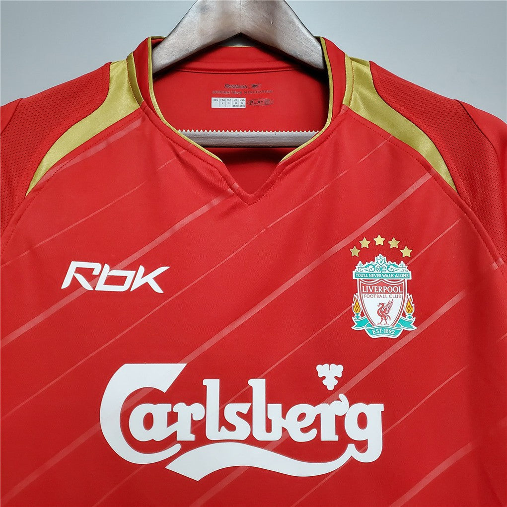 Liverpool Home 2005-06 Retro Football Jersey(Pre-book)