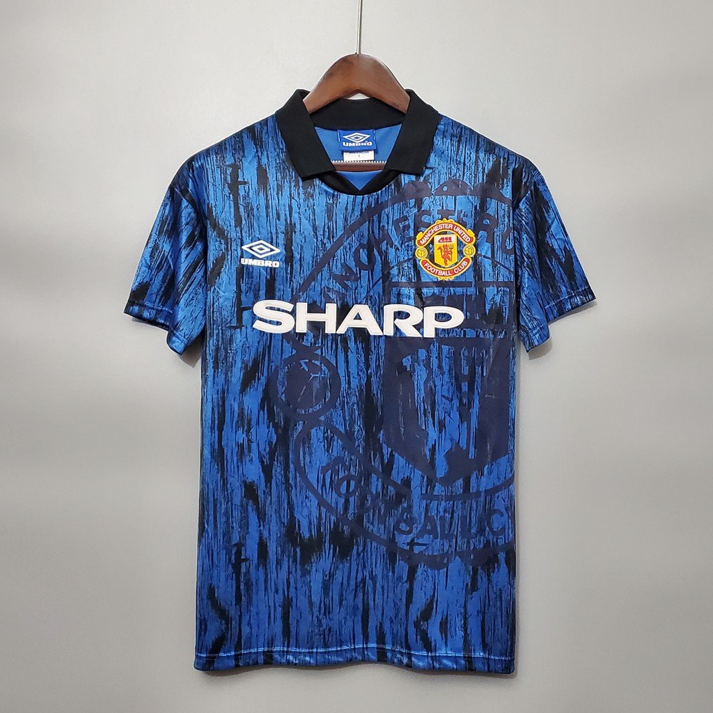 Manchester United 1992-93 Away Retro Football Jersey(Pre-book)