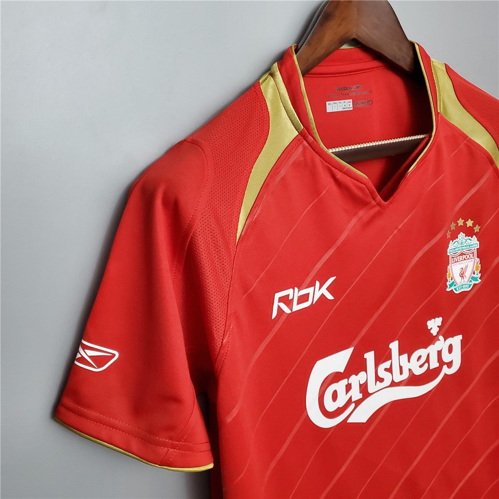 Liverpool Home 2005-06 Retro Football Jersey(Pre-book)