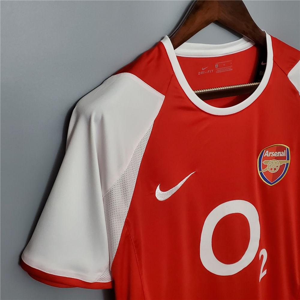 Arsenal 2002-03 Home Retro Football Jersey(Pre-book)