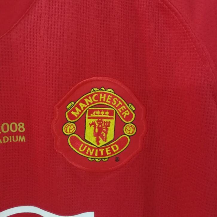 Ronaldo Manchester United 2007 Champions Half Sleeve Retro Football Jersey(Pre-book)