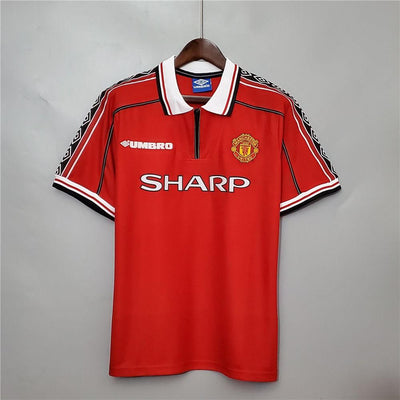 Manchester United 1998 Home Retro Football Jersey(Pre-book)