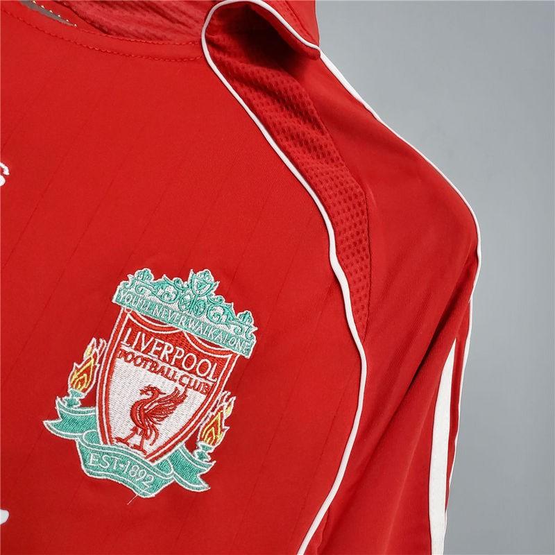 Liverpool Home 2006-07 Retro Football Jersey(Pre-book)