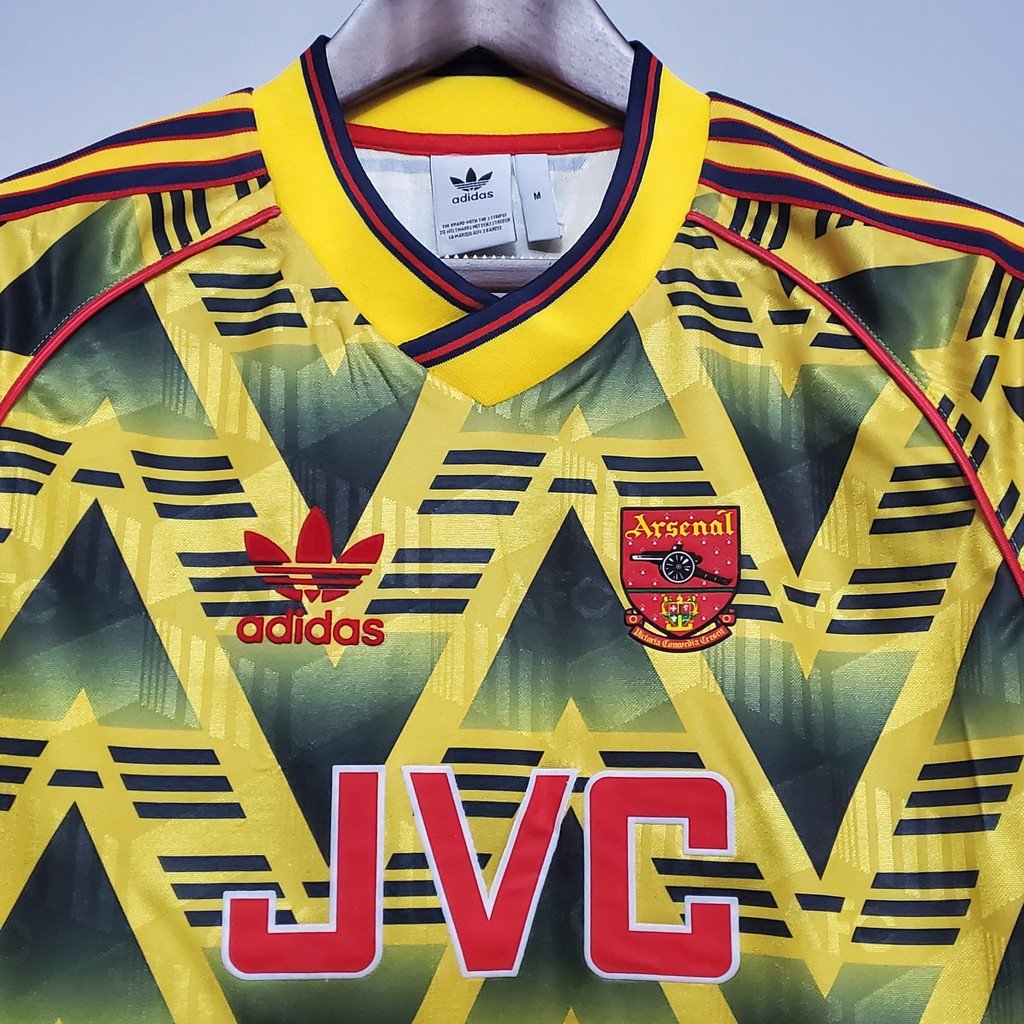 Arsenal 1991-93 Away Retro Football Jersey(Pre-book)