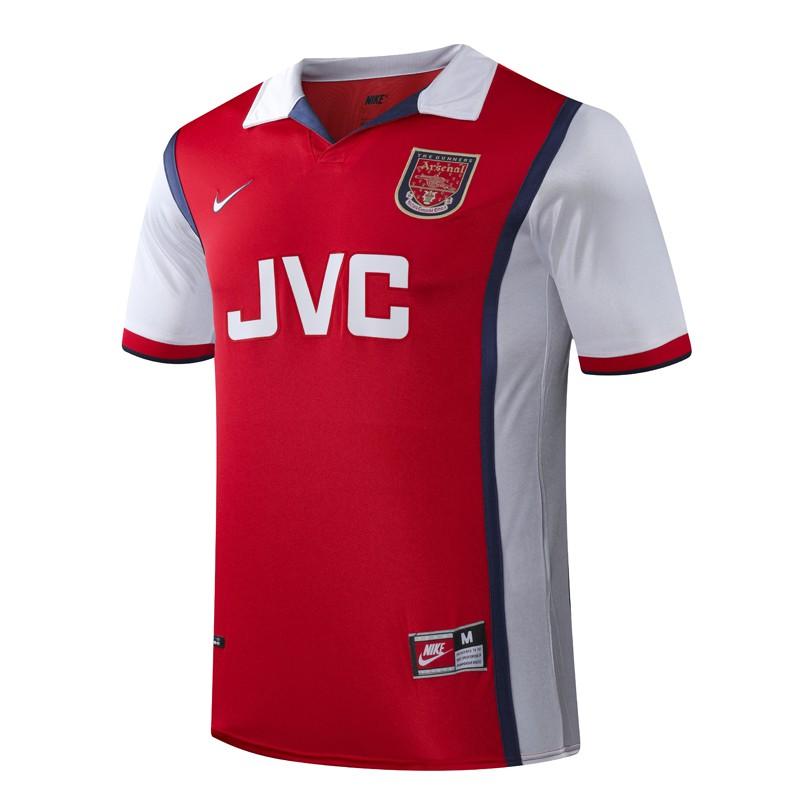 Arsenal 1998 Home Retro Football Jersey(Pre-book)