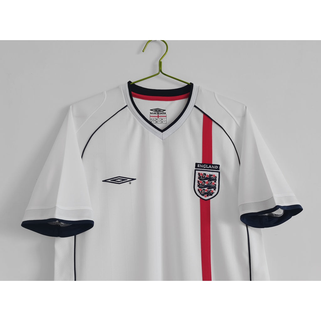 England Home 2002 Retro Football Jersey(Pre-book)