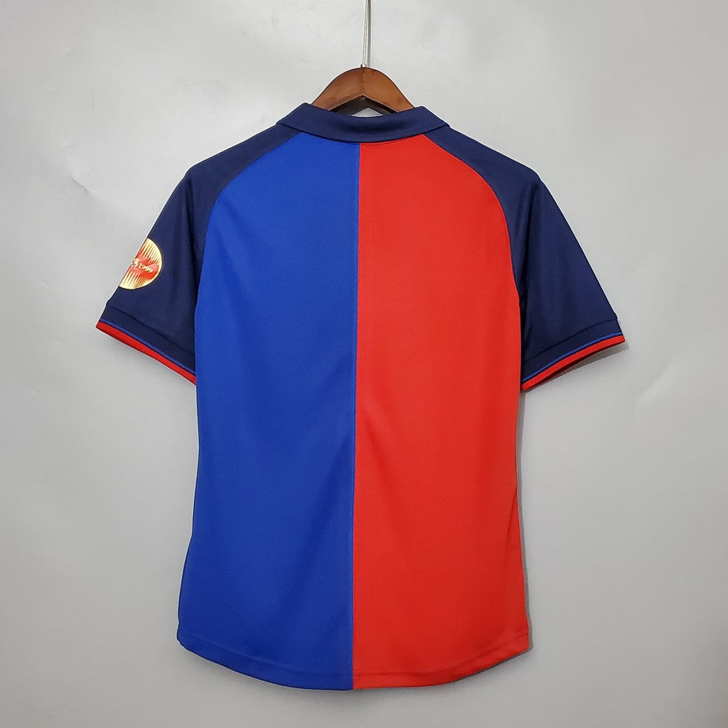 Barcelona 100th Anniversary Retro Football Jersey(Pre-book)