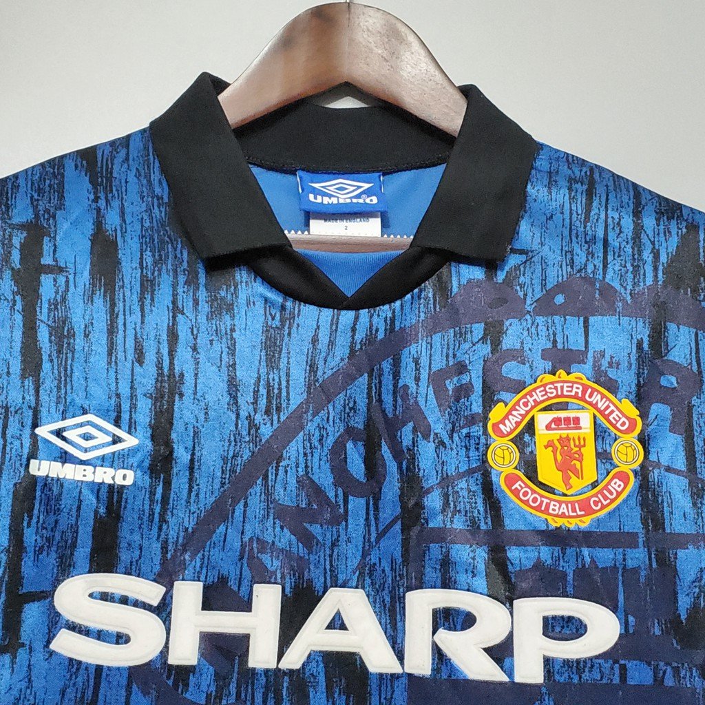 Manchester United 1992-93 Away Retro Football Jersey(Pre-book)