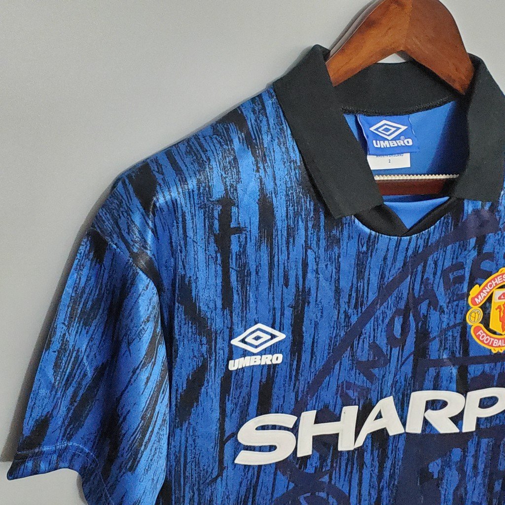 Manchester United 1992-93 Away Retro Football Jersey(Pre-book)