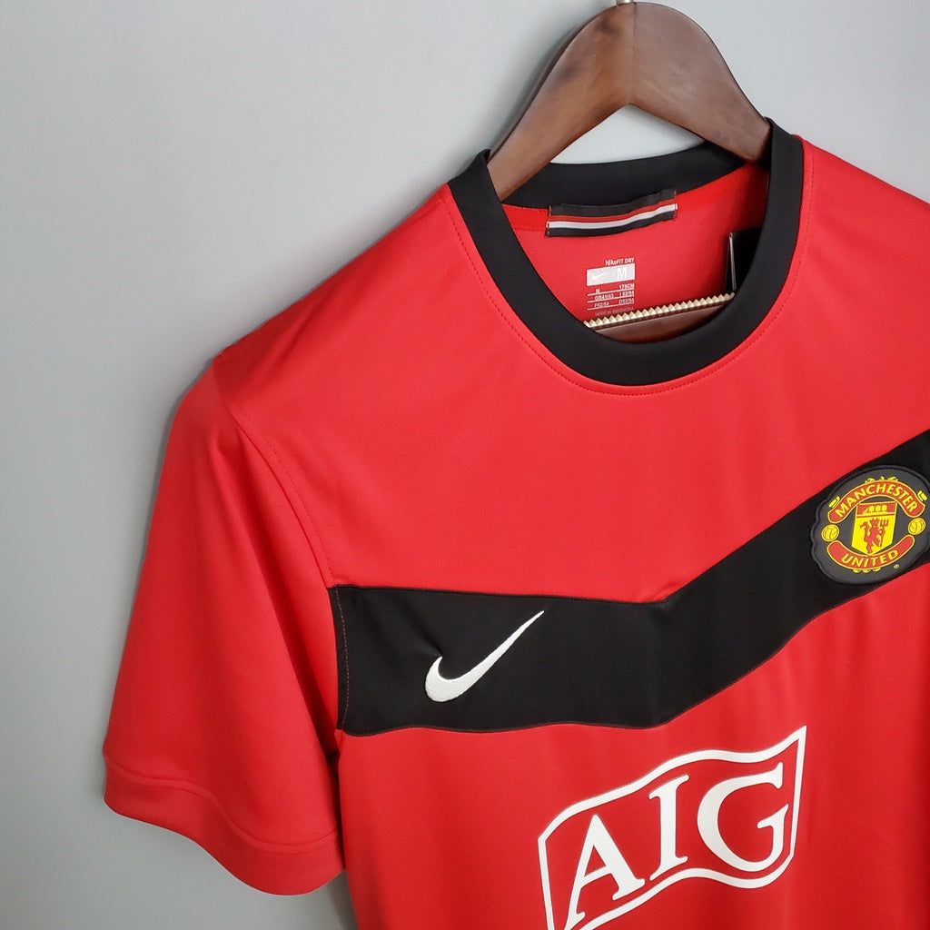 Manchester United 2009-10 Retro Football Jersey(Pre-book)