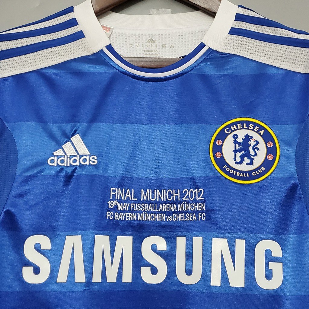 Chelsea Home 2012 Retro Football Jersey(Pre-book)