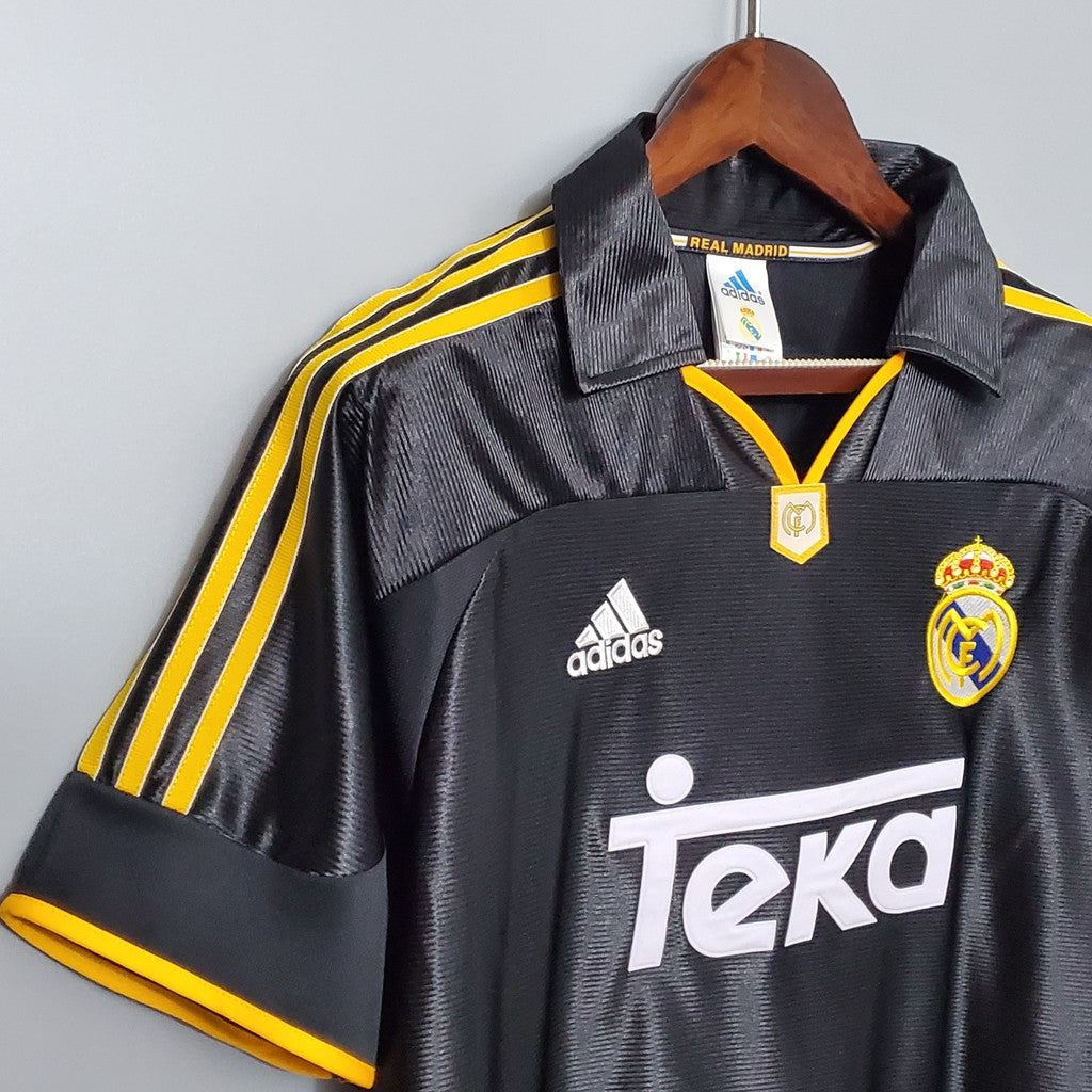 Real Madrid 1998-99 Away Retro Football Jersey(Pre-book)