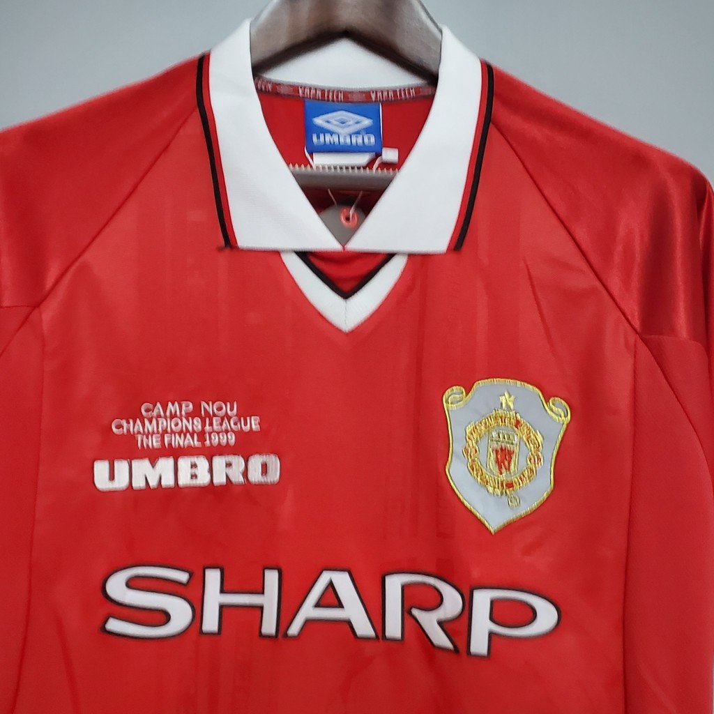 Manchester United 1999-00 Champions League Retro Football Jersey(Pre-book)