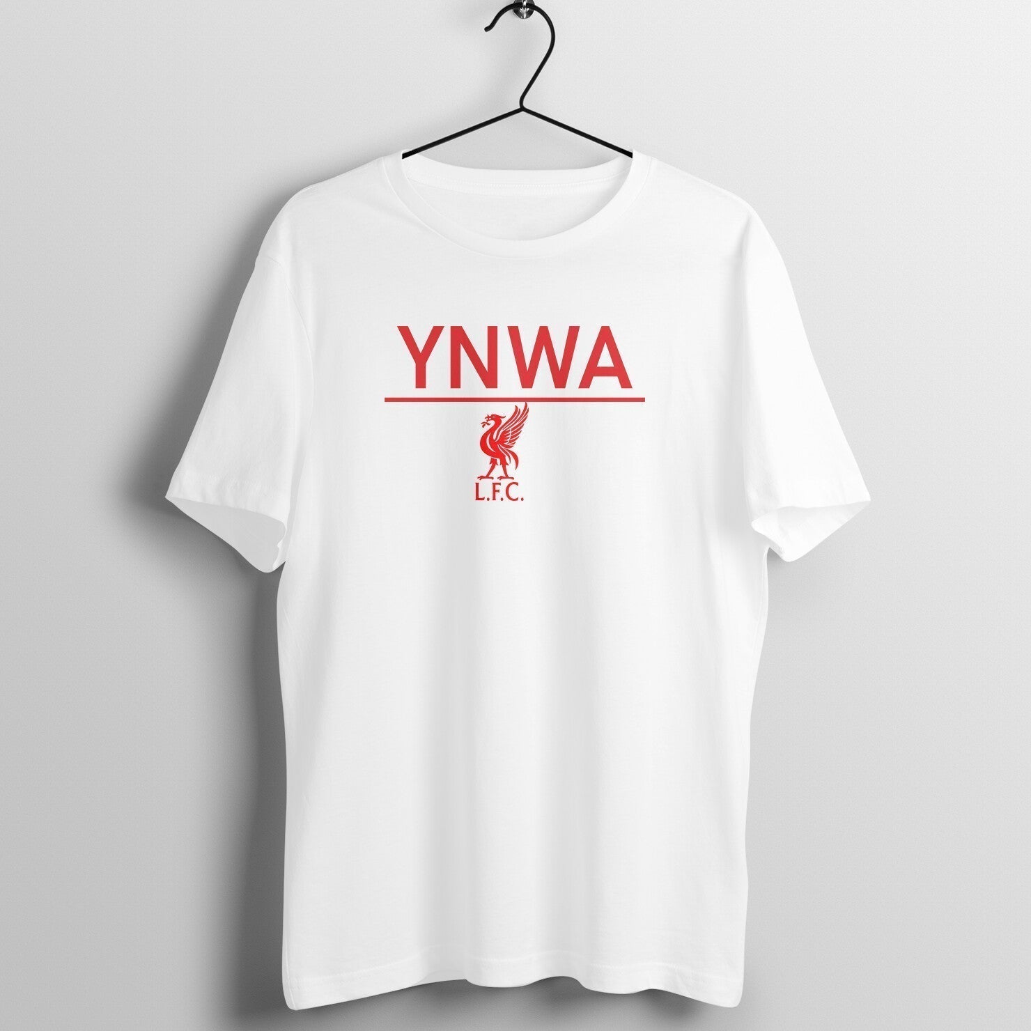 YNWA Bird Design White Football T-Shirt