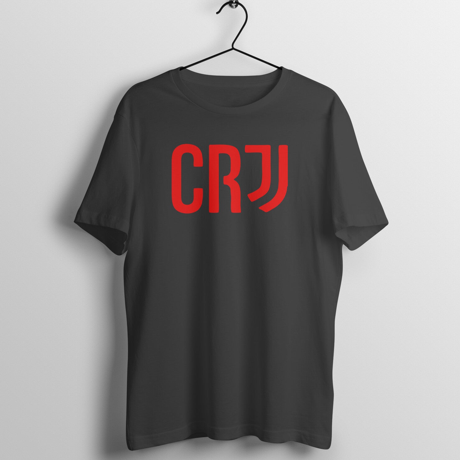 CR Juventus Design Black T-Shirt