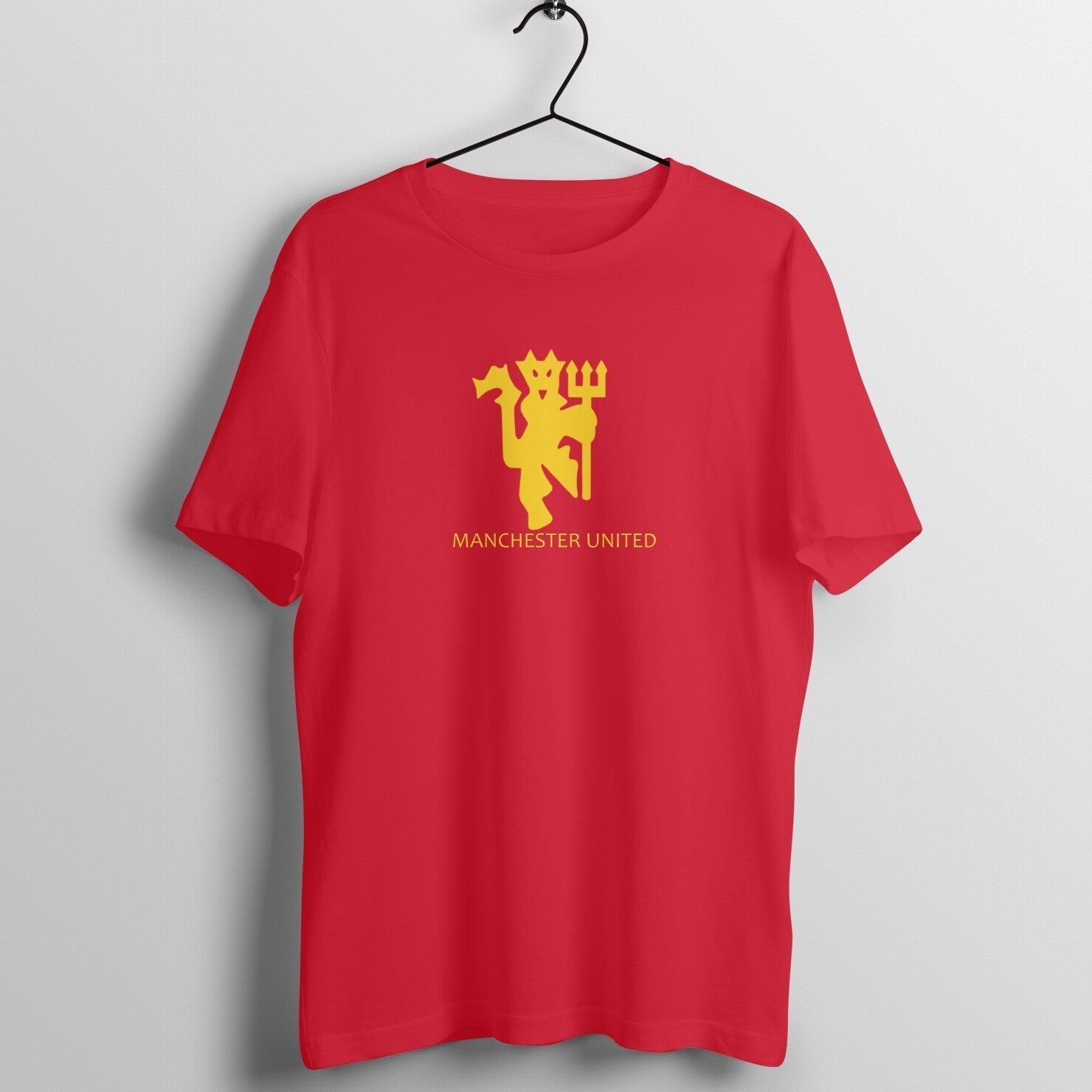 Mufc Devil  Design Football T-Shirt