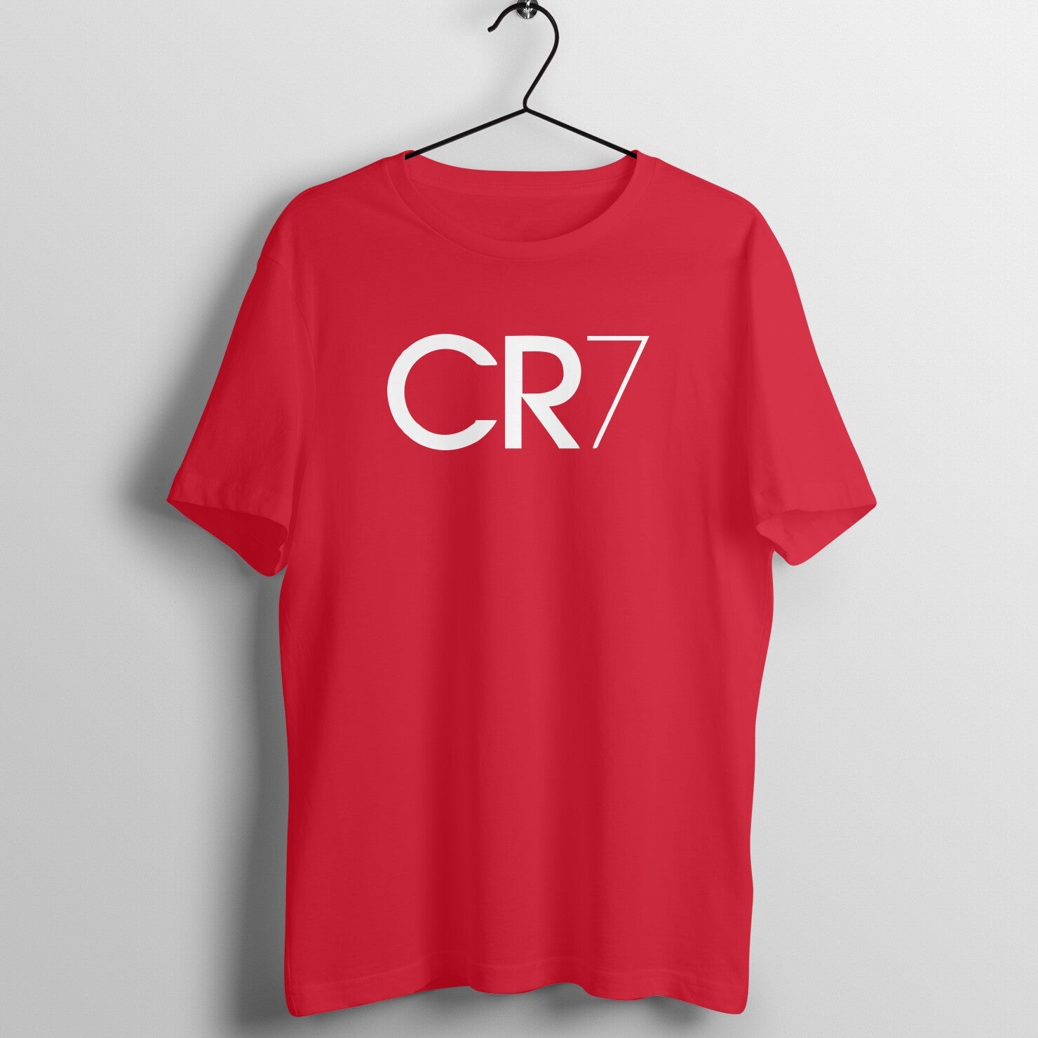 CR7 Design Red Football T-Shirt