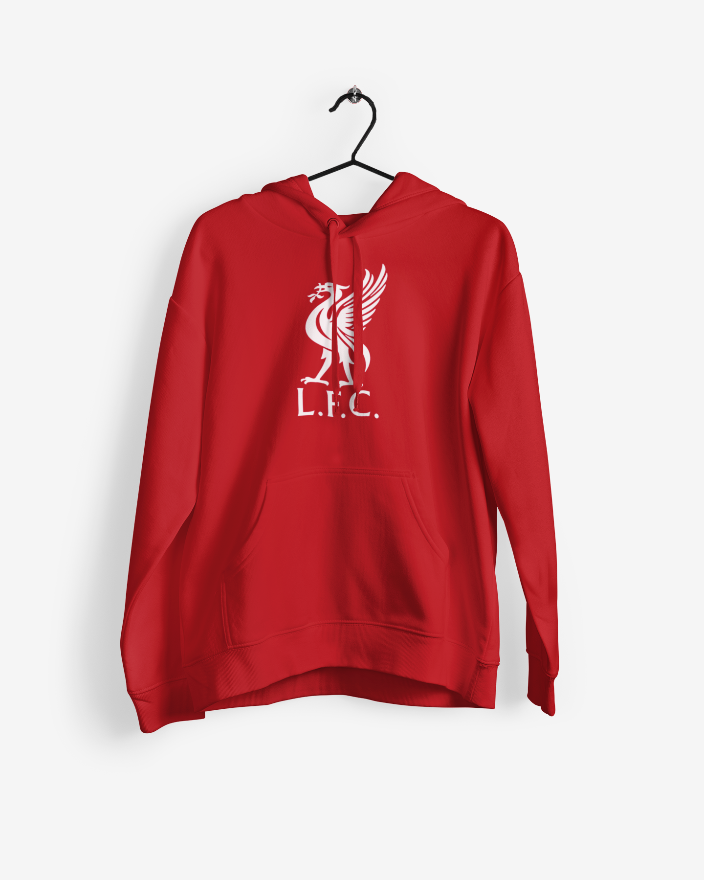 LFC Bird Design Red Football Hoodie