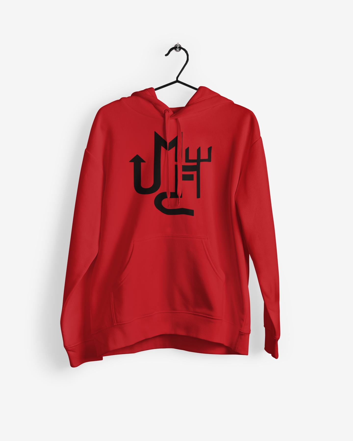 Mufc Design Red Football Hoodie