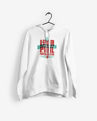 LFC Design White Football Hoodie